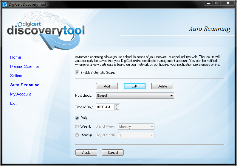 Microsoft network discovery tool